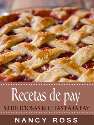 cover image of Recetas de pay